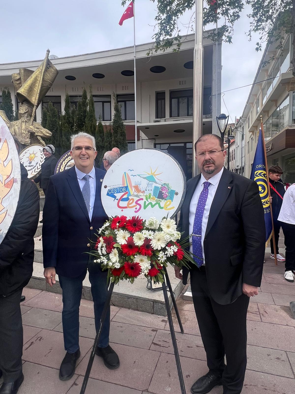 23 Nisan Ulusal Egemenlik ve Çocuk Bayramı Çeşme’de Törenle Kutlandı